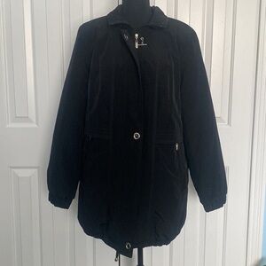 Donating soon Croft And Barrow Medium Black Winter Coat With Multiple Pockets
